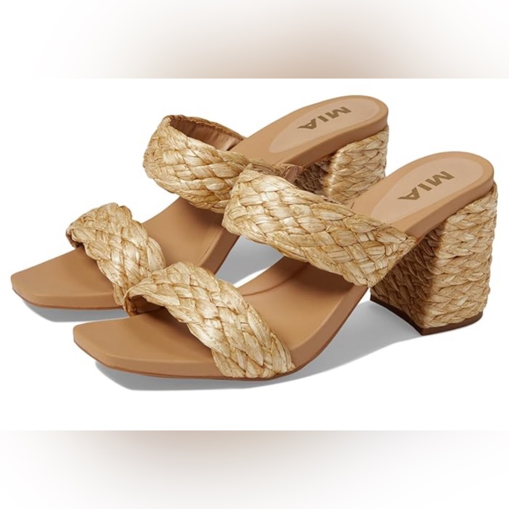 MIA chunky sandals with heels
